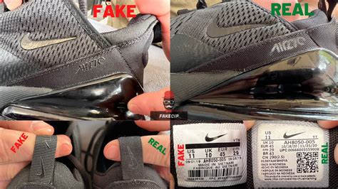 fake nike air max 270 vs real|air max 270 dupes.